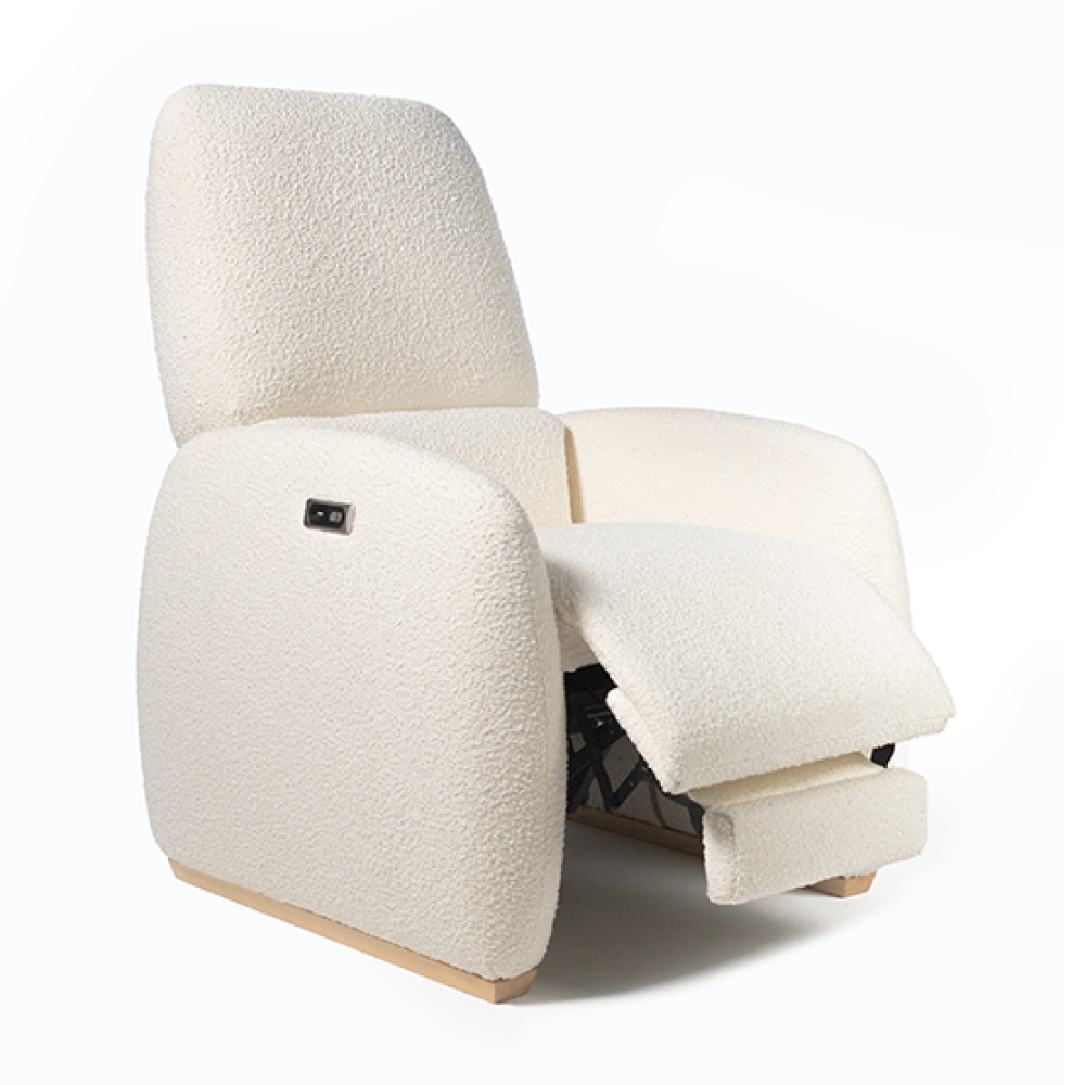 Cadeirão Alice Relax elétrico com duplo pousa-pés