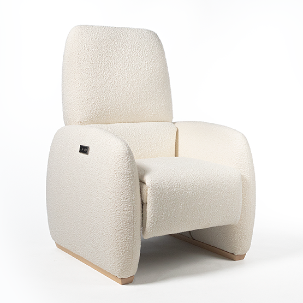 Cadeirão Alice Relax elétrico com duplo pousa-pés