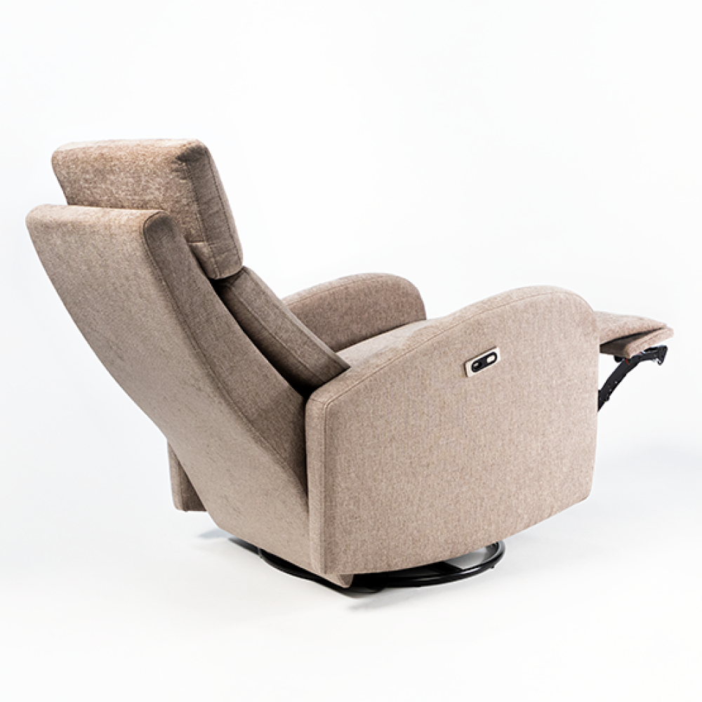 Cadeirão Luísa Relax giratório com balancim