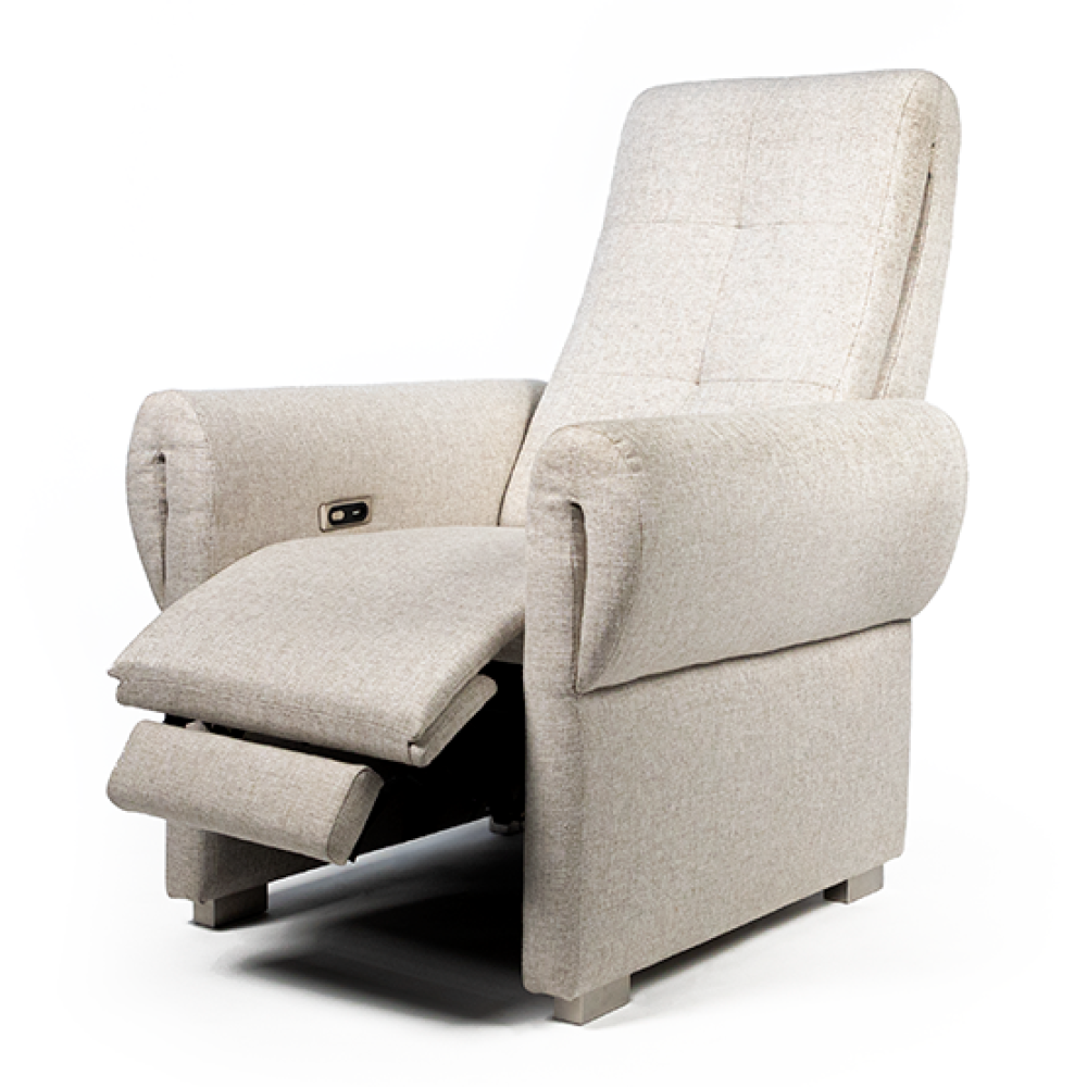 Cadeirão Napkin Relax elétrico com duplo pousa-pés