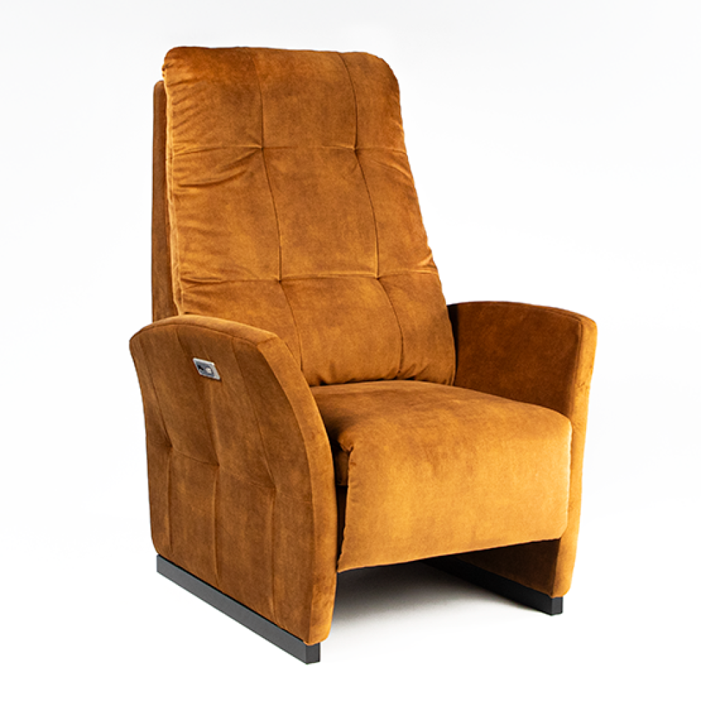 Cadeirão Tropoly Relax elétrico com duplo pousa-pés