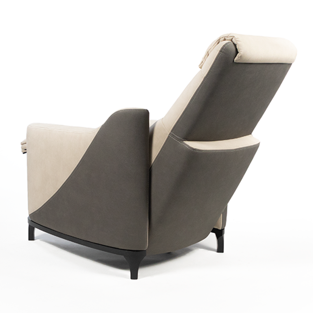 Cadeirão Vicente Relax elétrico com duplo pousa-pés