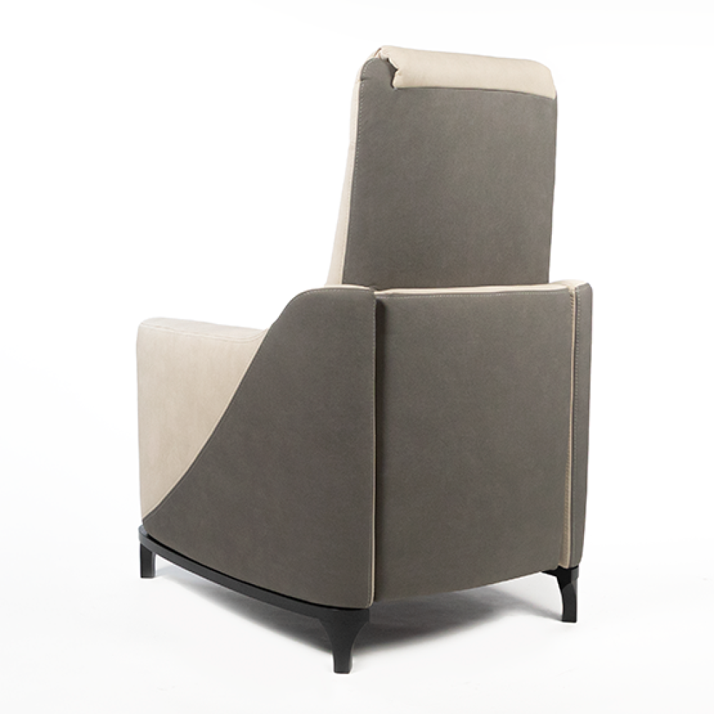 Cadeirão Vicente Relax elétrico com duplo pousa-pés